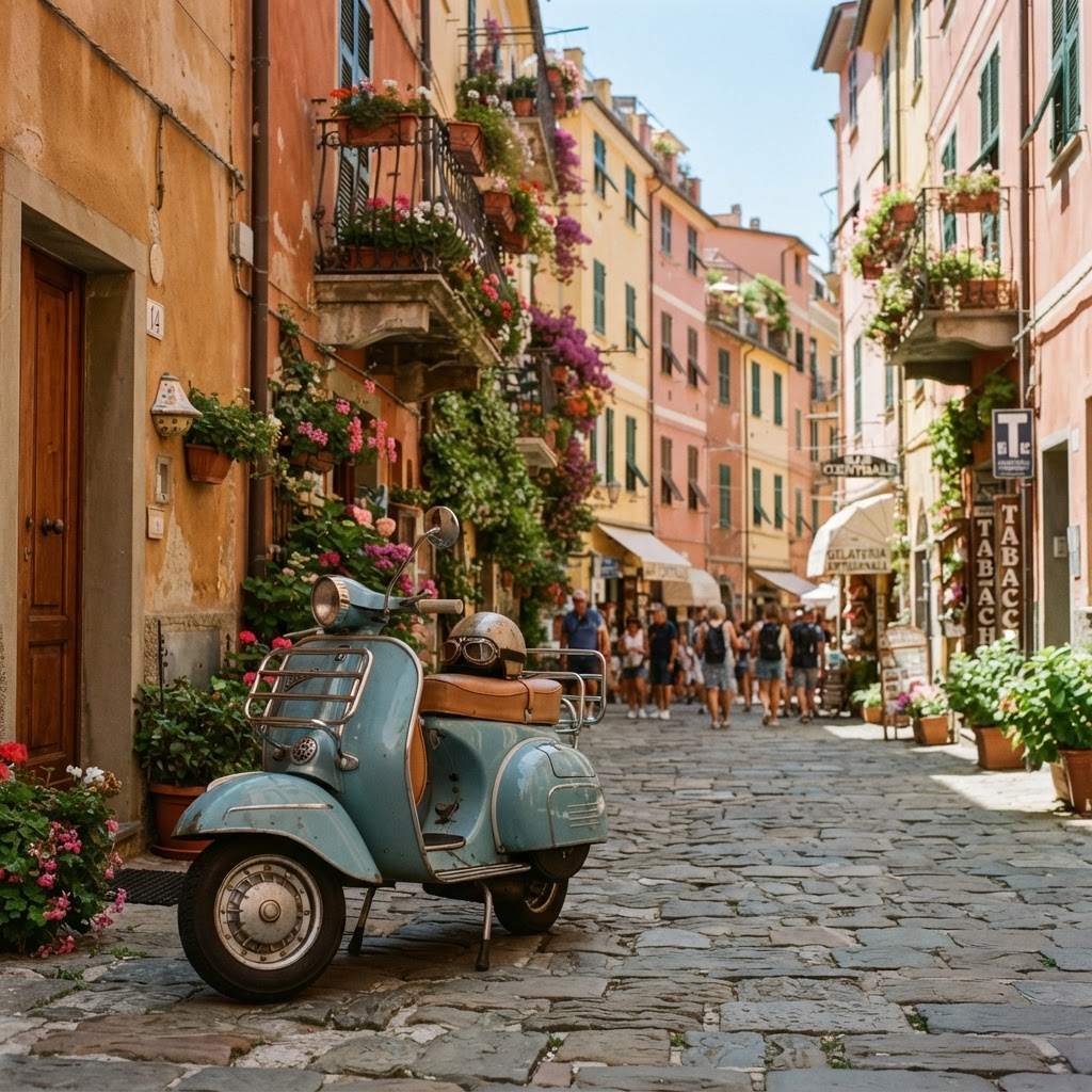 Giro in Vespa d'epoca